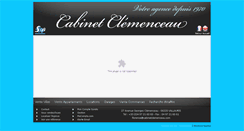 Desktop Screenshot of cabinetclemenceau.com